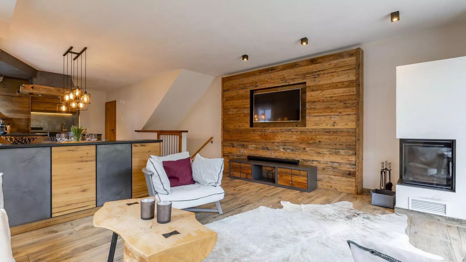 Schneeflocke Leogang-Wohnzimmer