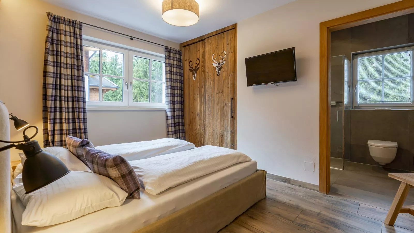 Schneeflocke Leogang-Schlafzimmer