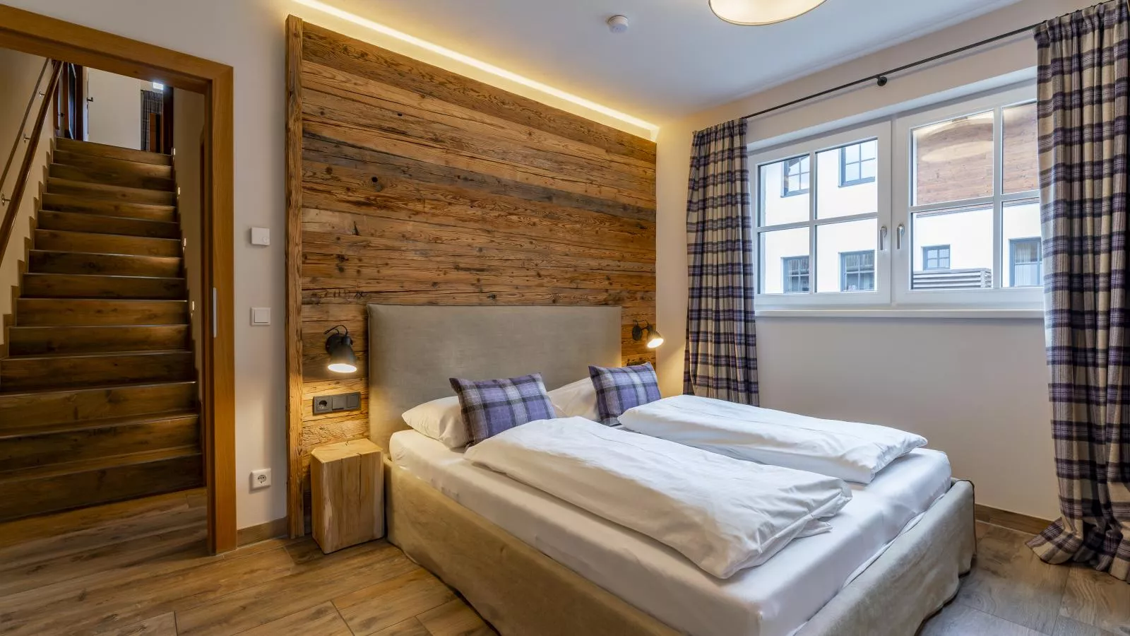 Schneeflocke Leogang-Schlafzimmer