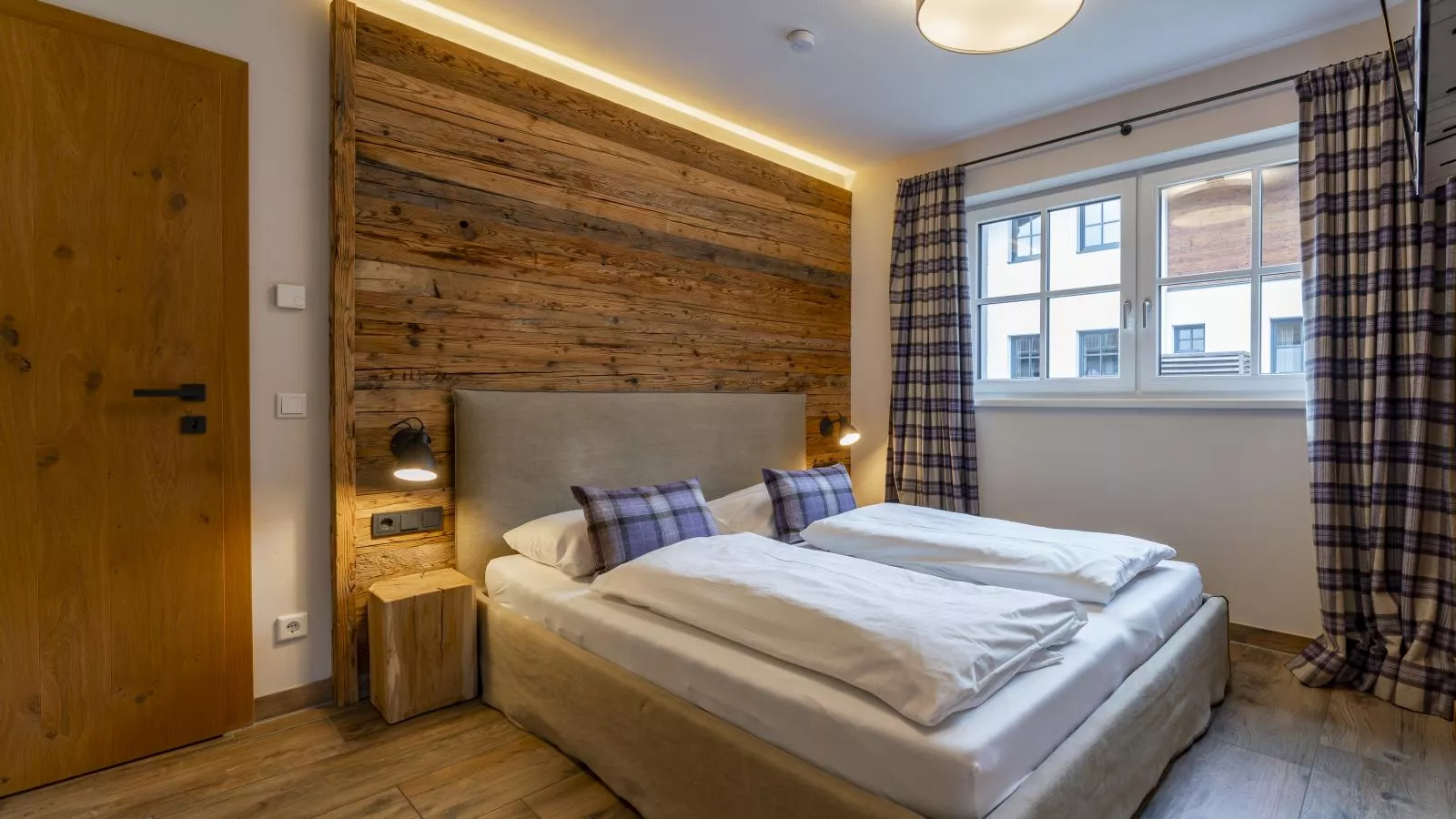 Schneeflocke Leogang-Schlafzimmer