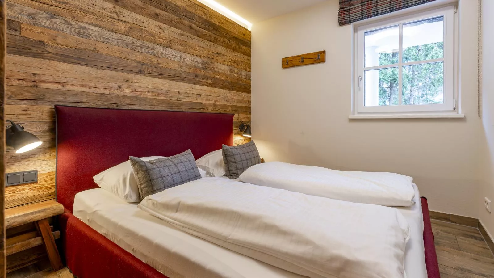 Schneeflocke Leogang-Schlafzimmer