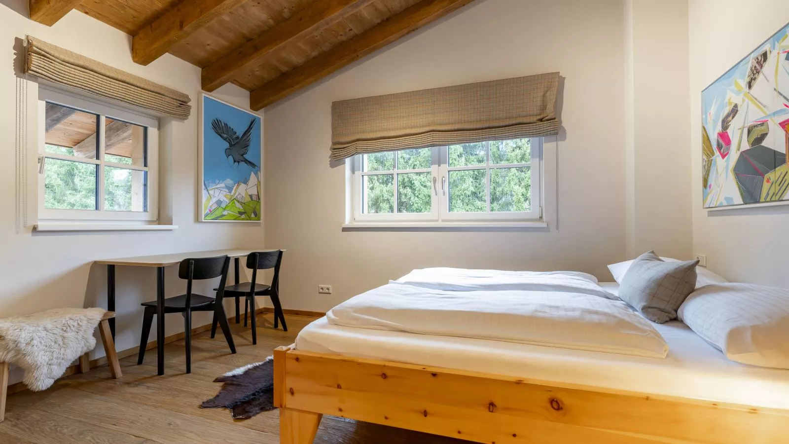 Schneeflocke Leogang-Schlafzimmer