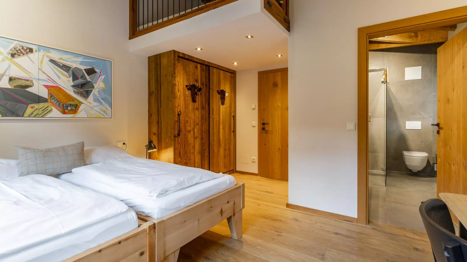 Schneeflocke Leogang-Schlafzimmer