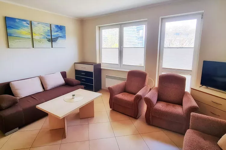 Apartament w Miedzyzdrojach "Morskie Oko" A-Living room