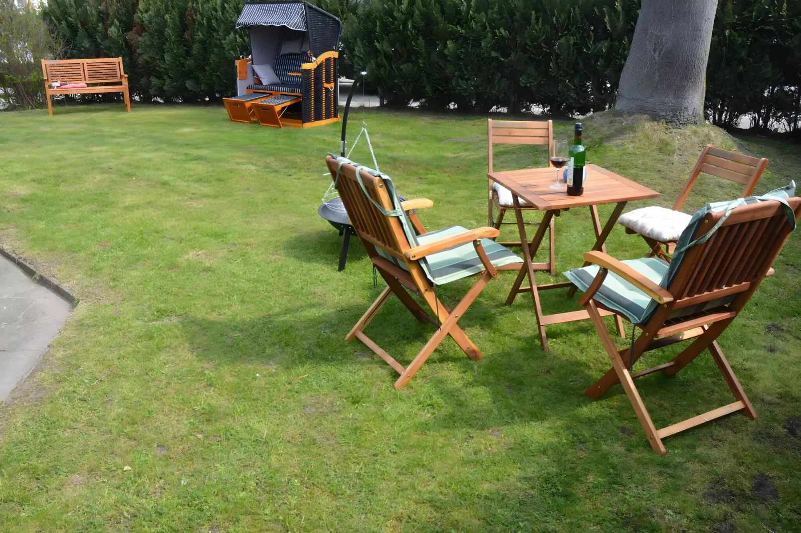 Inselhaus Paul auf der Insel Poel-Gardens summer