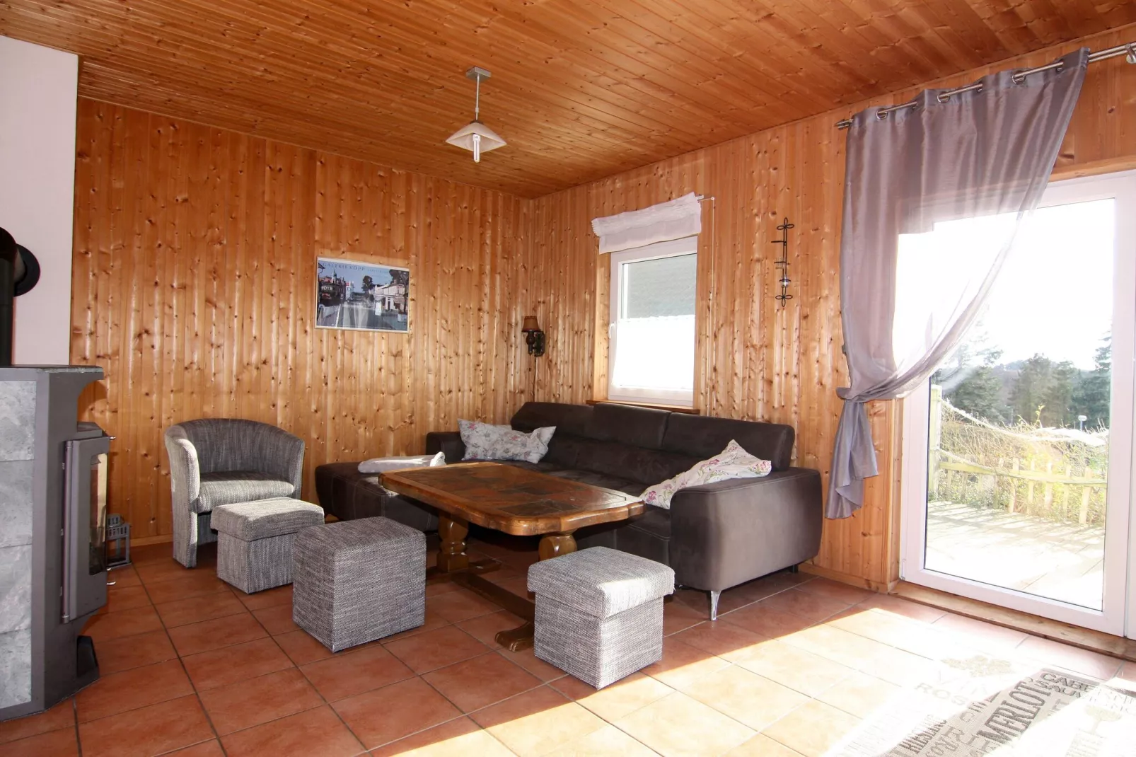 Ferienhaus am Südhang-Living room
