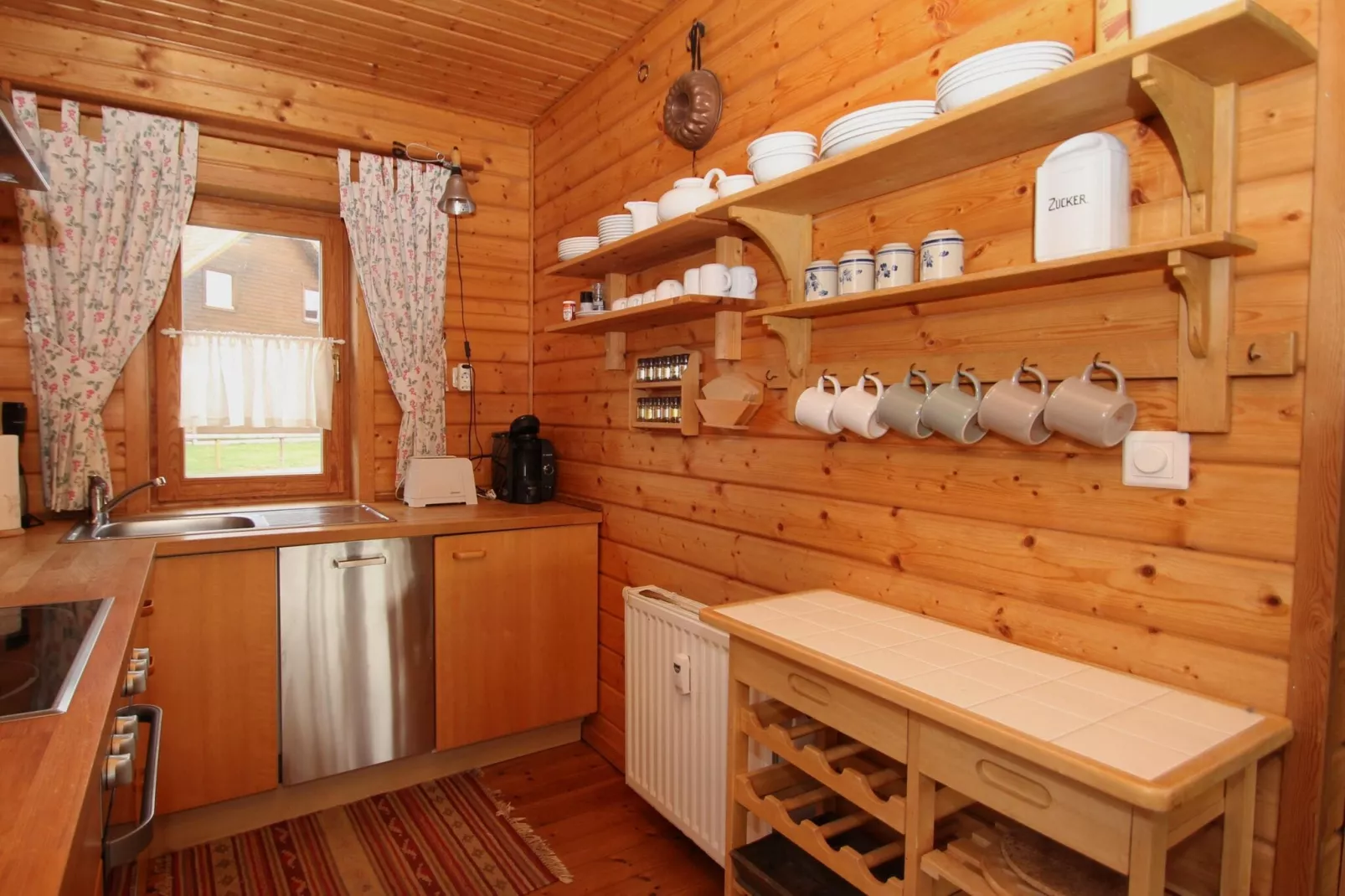 Ferienhaus in Hasselfelde - Haus 48 Blauvogel-Küche