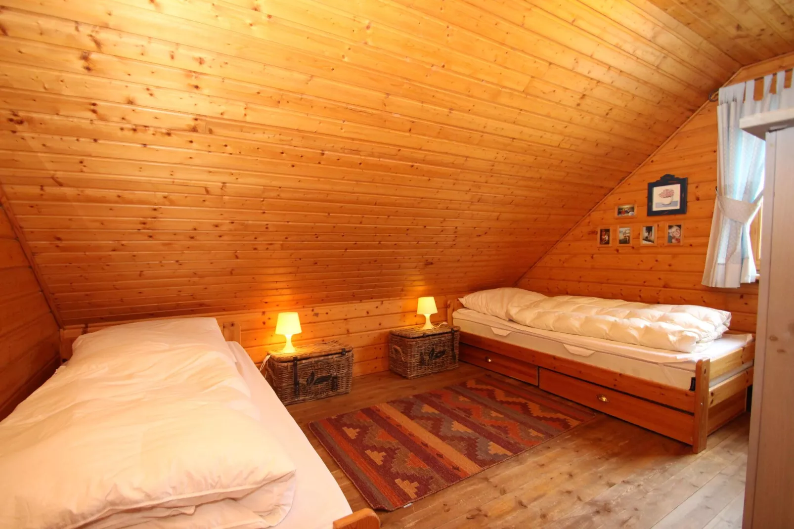 Ferienhaus in Hasselfelde - Haus 48 Blauvogel-Schlafzimmer