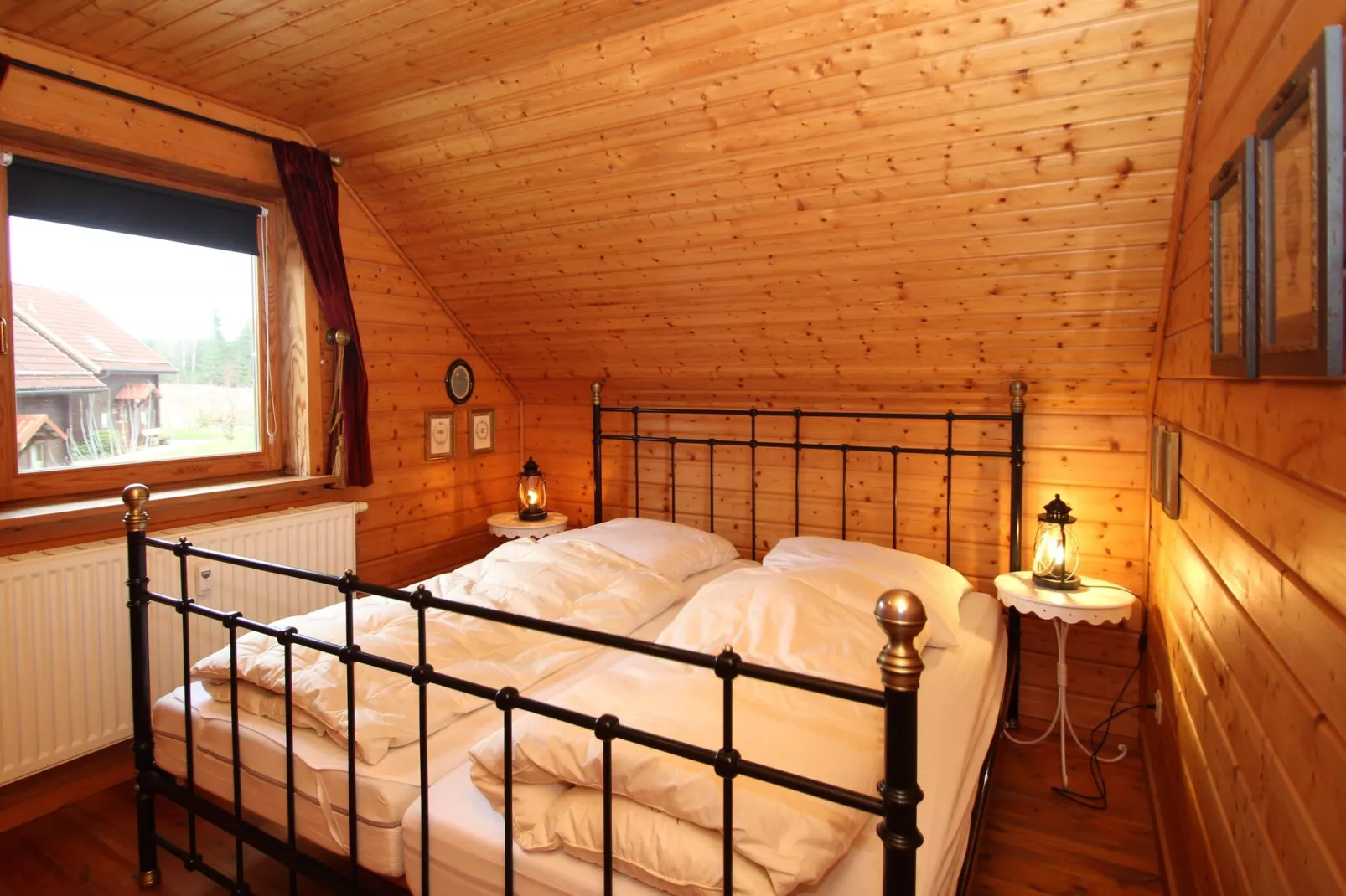 Ferienhaus in Hasselfelde - Haus 48 Blauvogel-Schlafzimmer
