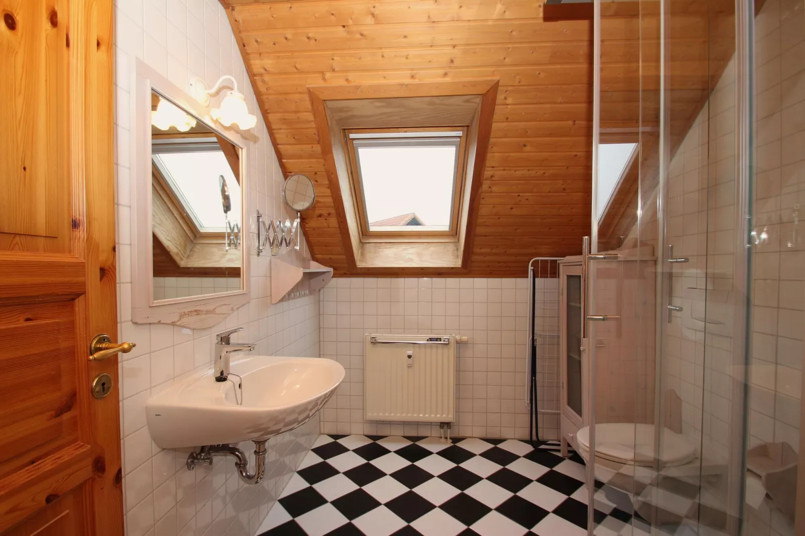 Ferienhaus in Hasselfelde - Haus 48 Blauvogel-Badezimmer