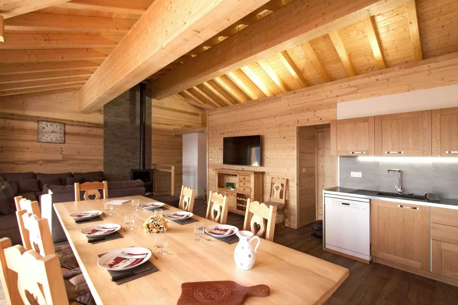 Chalet de Sophie-Salle à manger