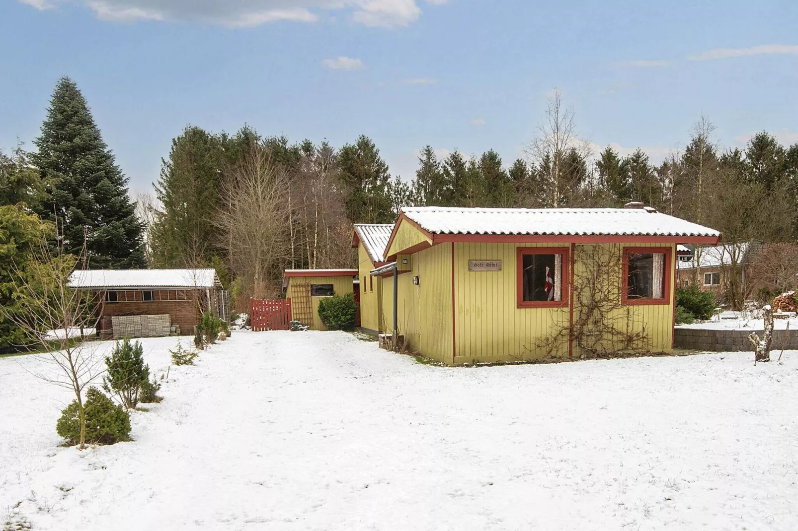 Maison de vacances pour 4 a Fårvang-By Traum