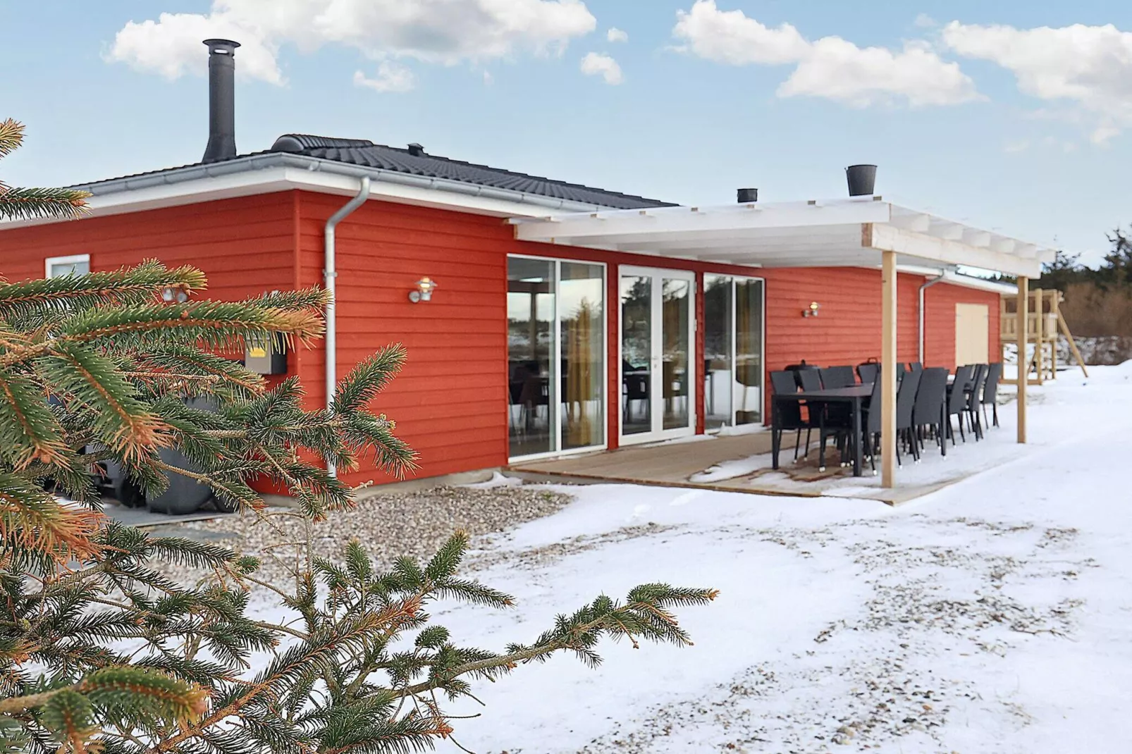 18 Personen Ferienhaus in Løkken-Aussicht