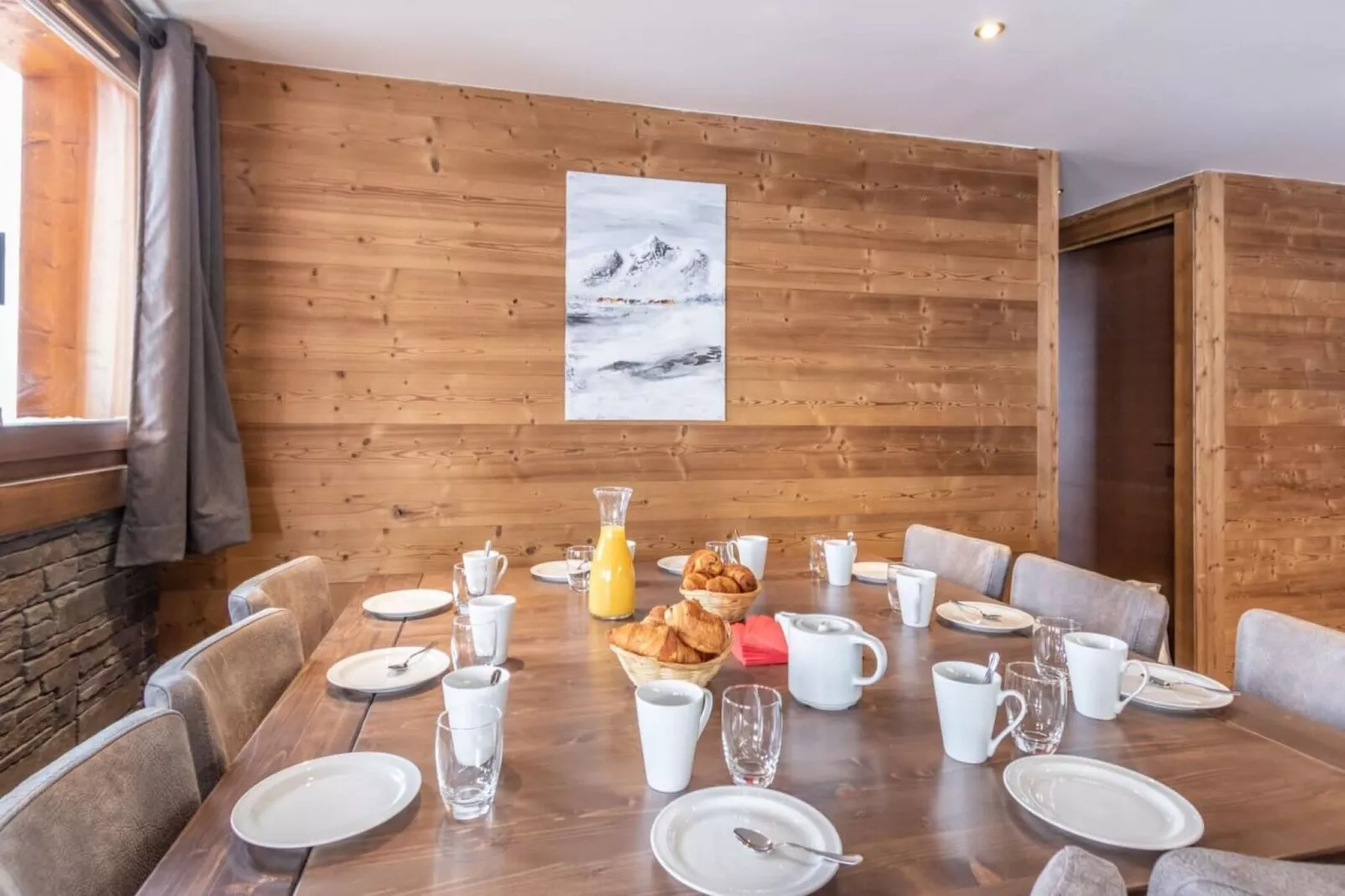 Chalet Altitude Val Thorens 6-Salle à manger