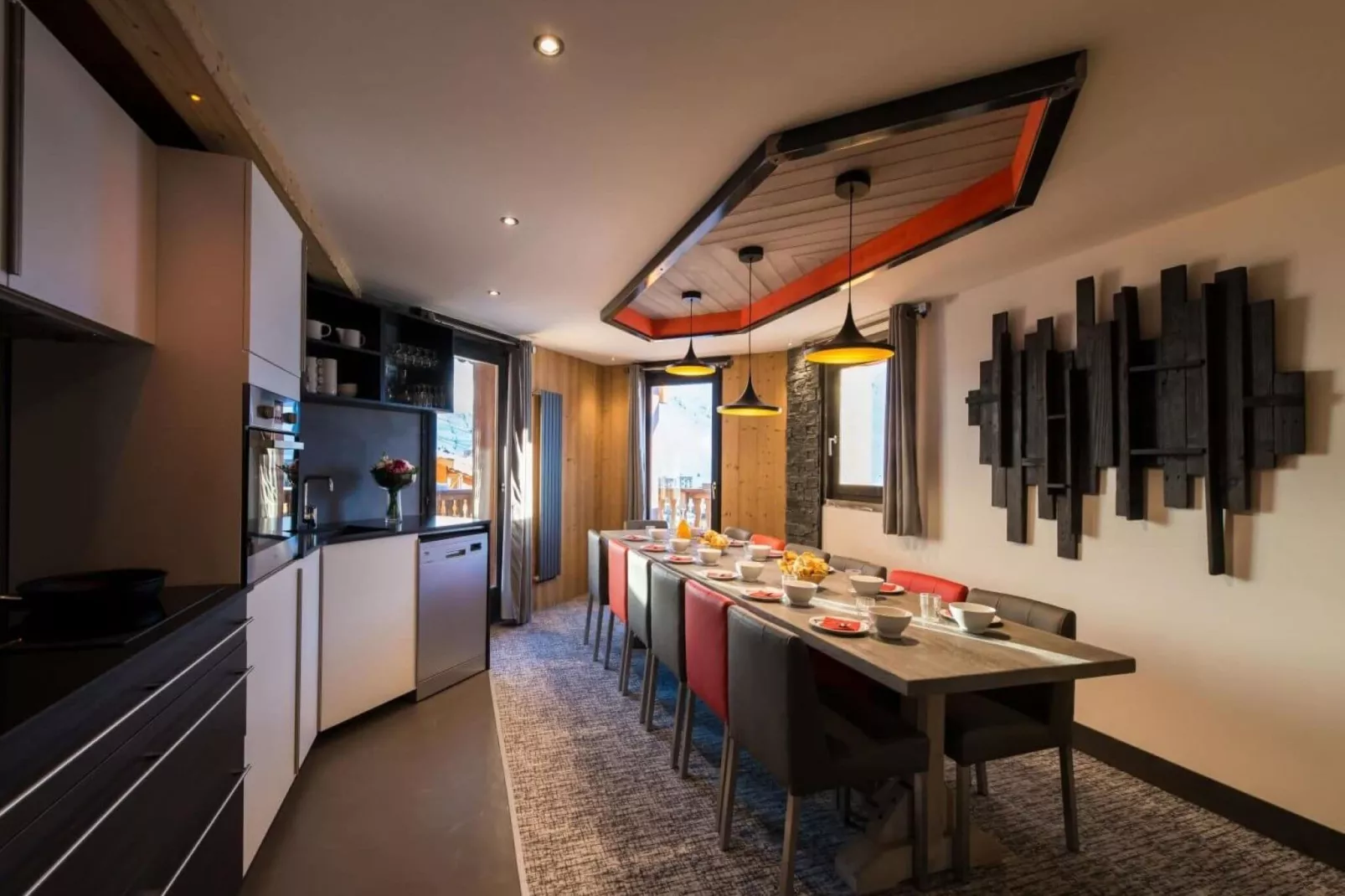 Chalet Altitude Val Thorens 8-Esszimmer