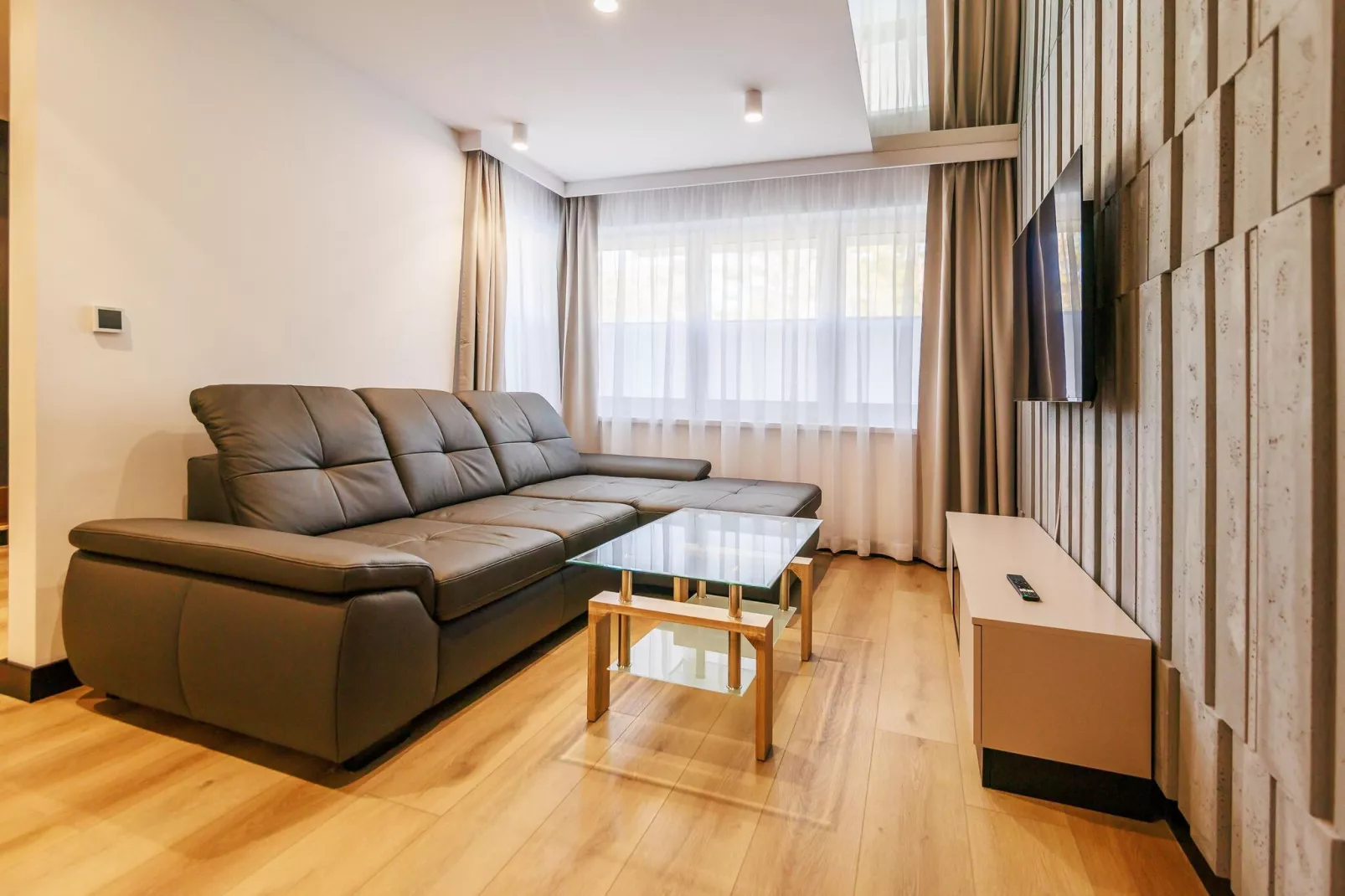 Holiday flat in Rowy-Living room