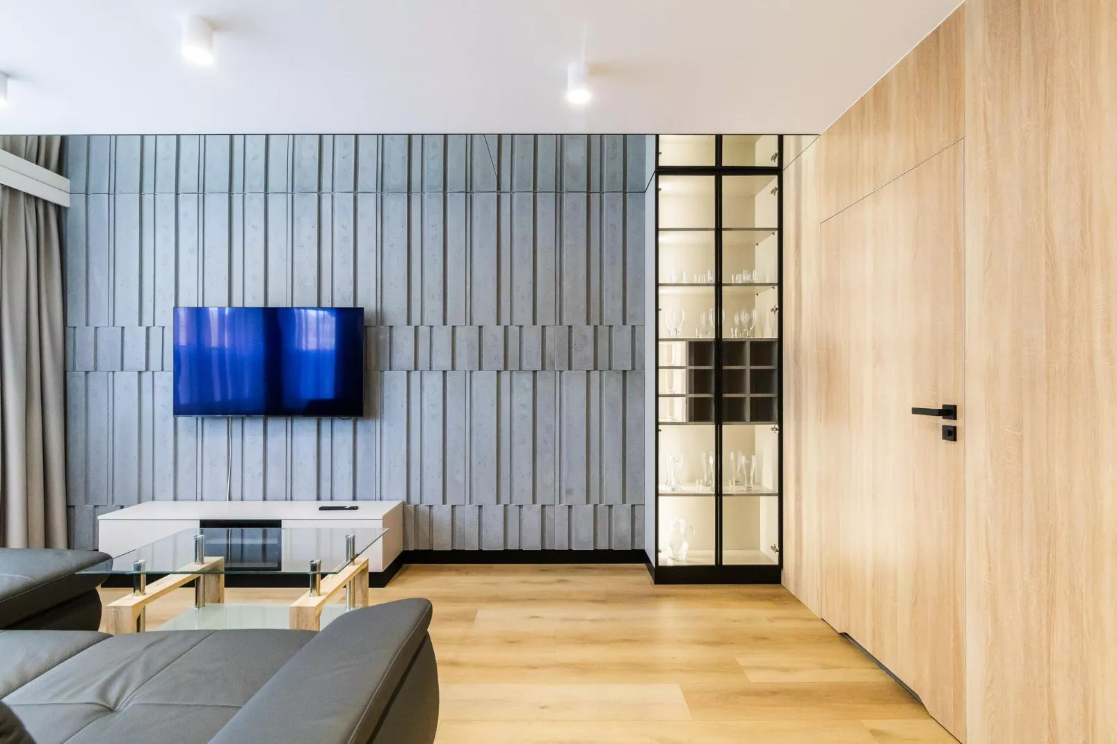 Holiday flat in Rowy-Living room