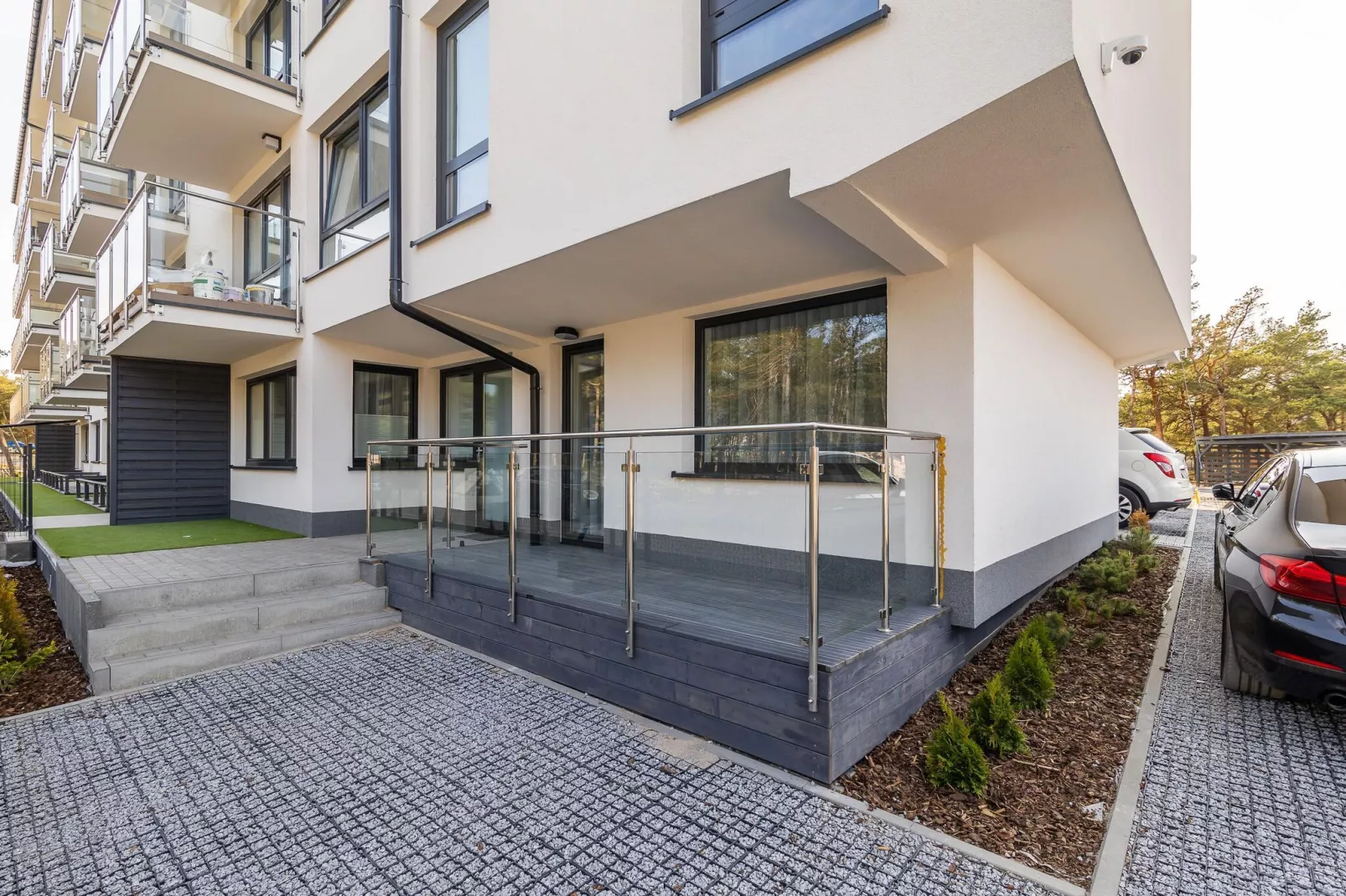 Holiday flat in Rowy-Exterior summer