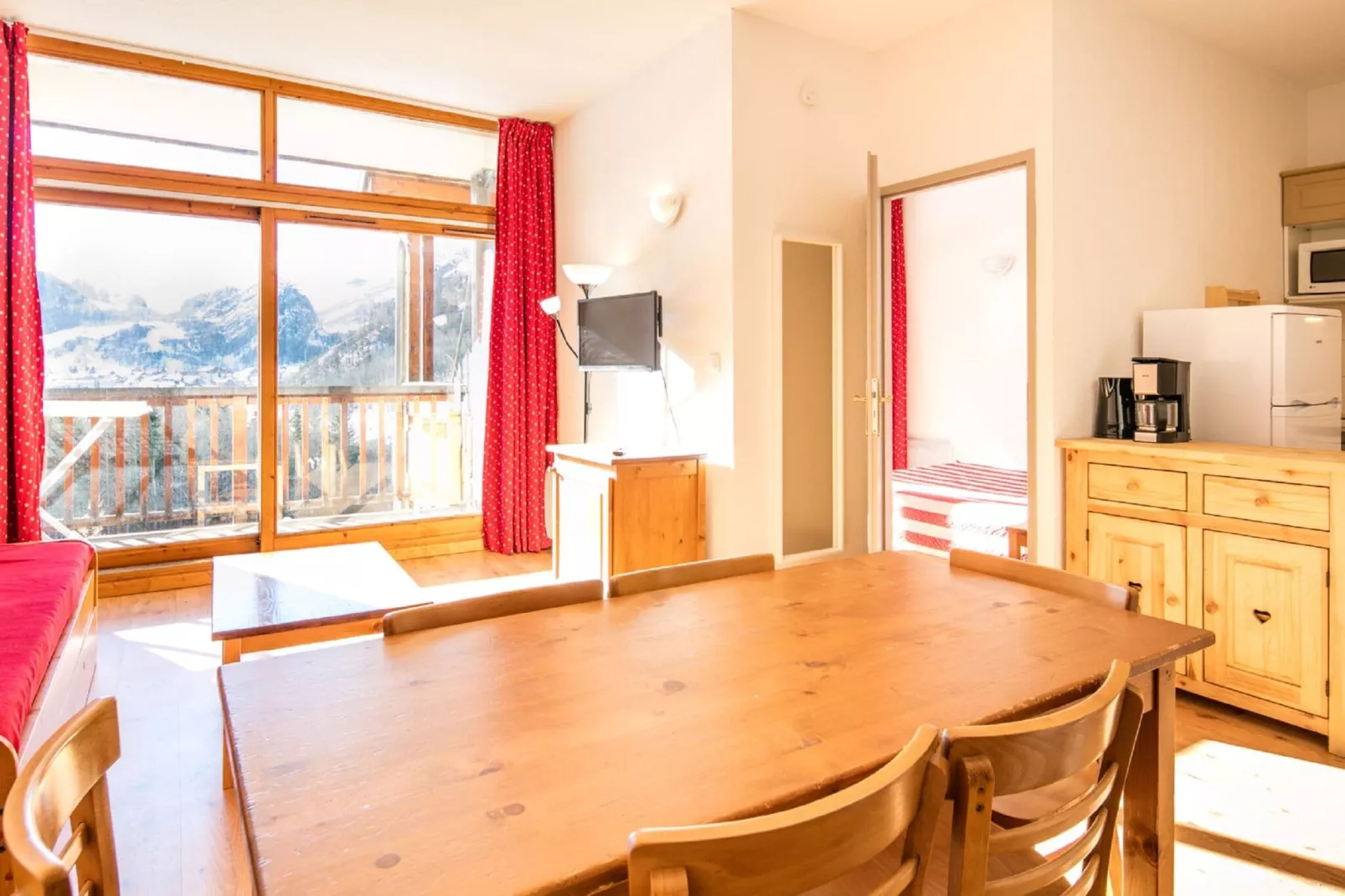 Residence Le Hameau de Valloire 4-Wohnzimmer