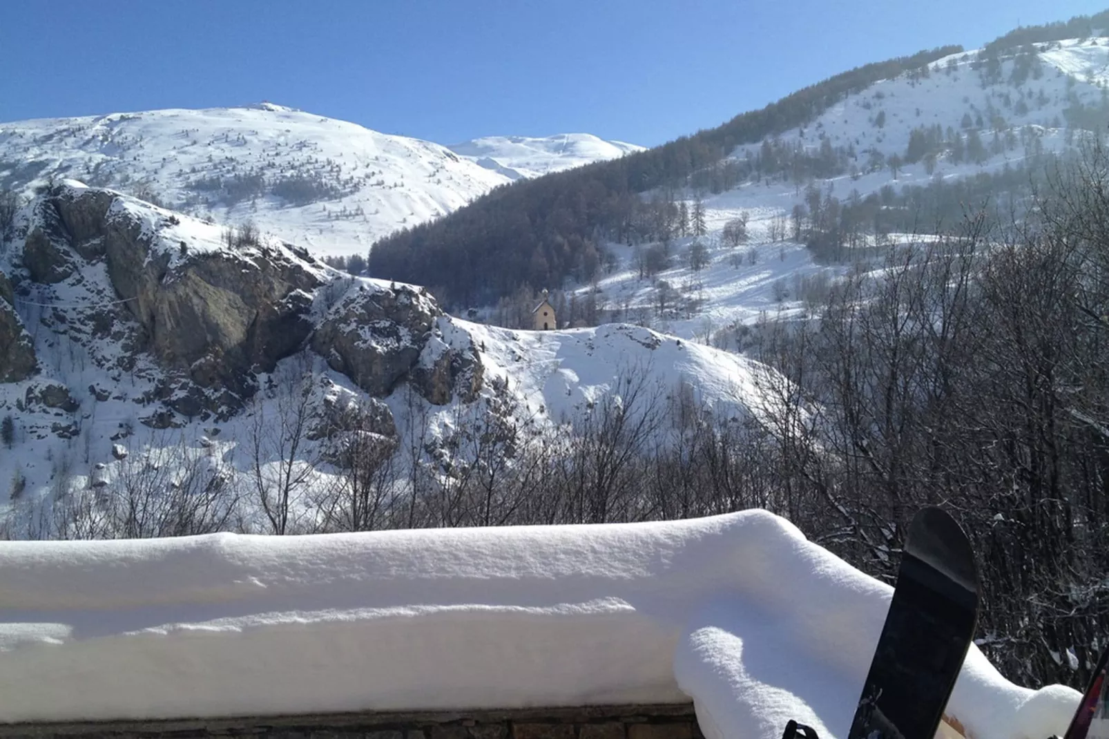 Chalet Le Mas des Neiges-Aussicht Winter