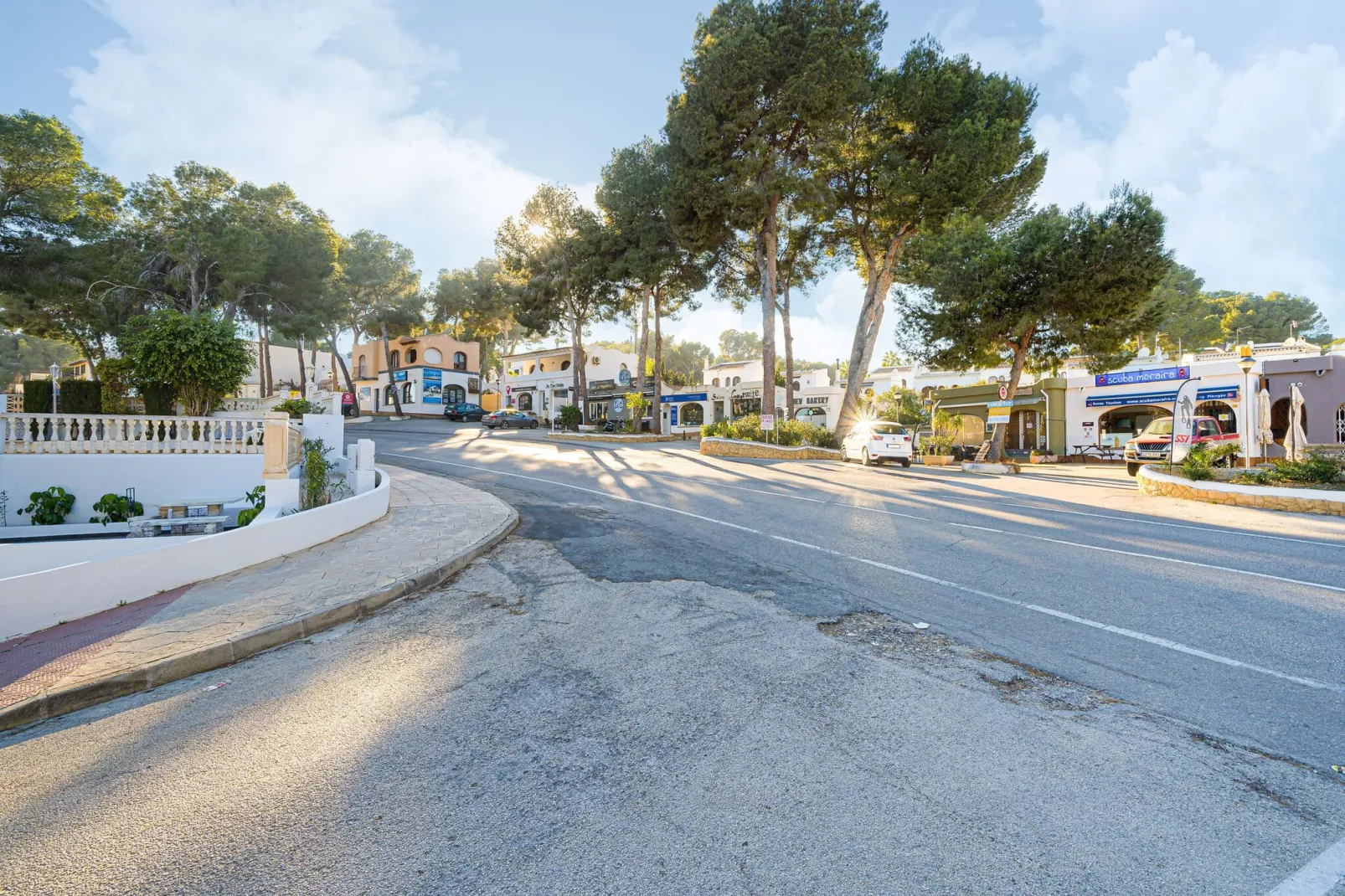 Luz y Playa Moraira-Areas summer 1km