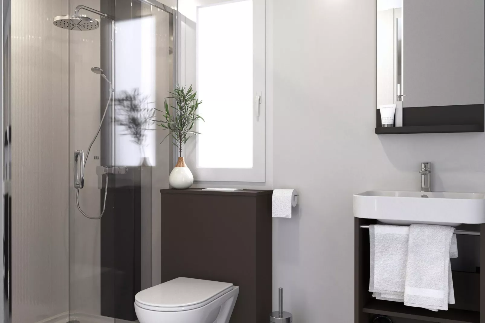 AMINESS AVALONA Camping Resort Povljana Insel Pag PREMIUM Holiday Home-Bathroom
