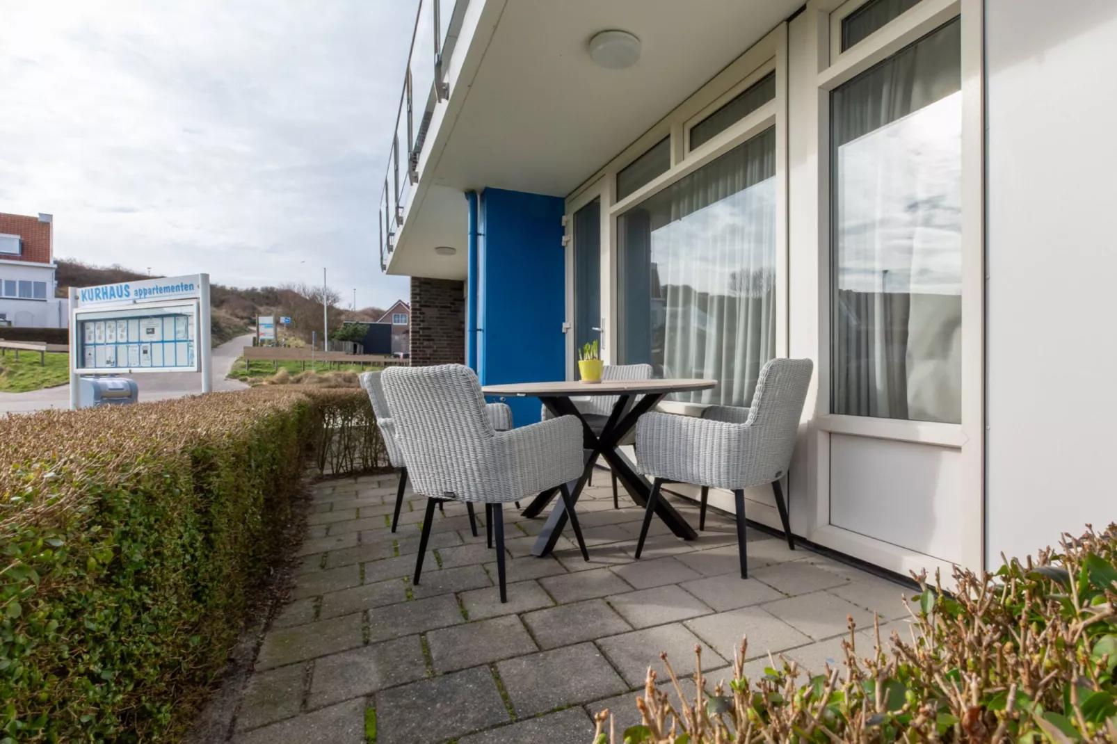 Zoutelande 'Kurhaus appartement nr 1-Terrace balcony