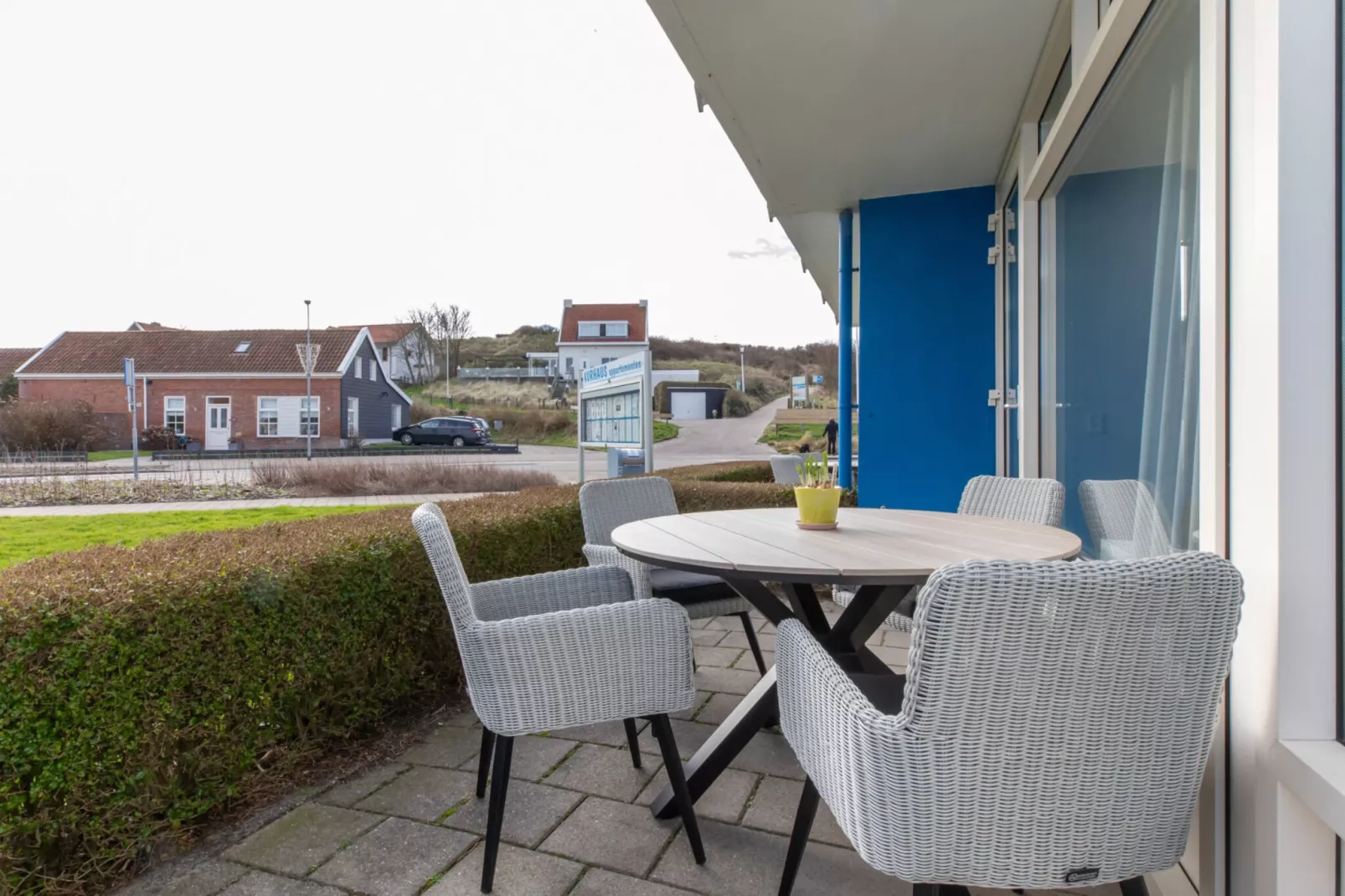 Zoutelande 'Kurhaus appartement nr 1-Terrace balcony
