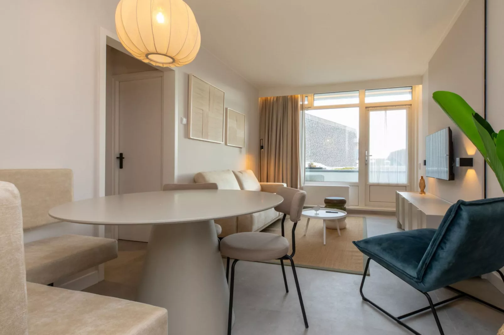 Nieuwstraat 1  Zoutelande 'Kurhaus - 14 met sauna-Living room
