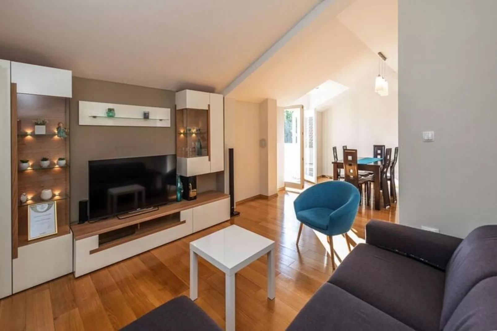 Holiday home Petrcane-SD107/A01/Marijanka for 6 Pers-Wohnzimmer