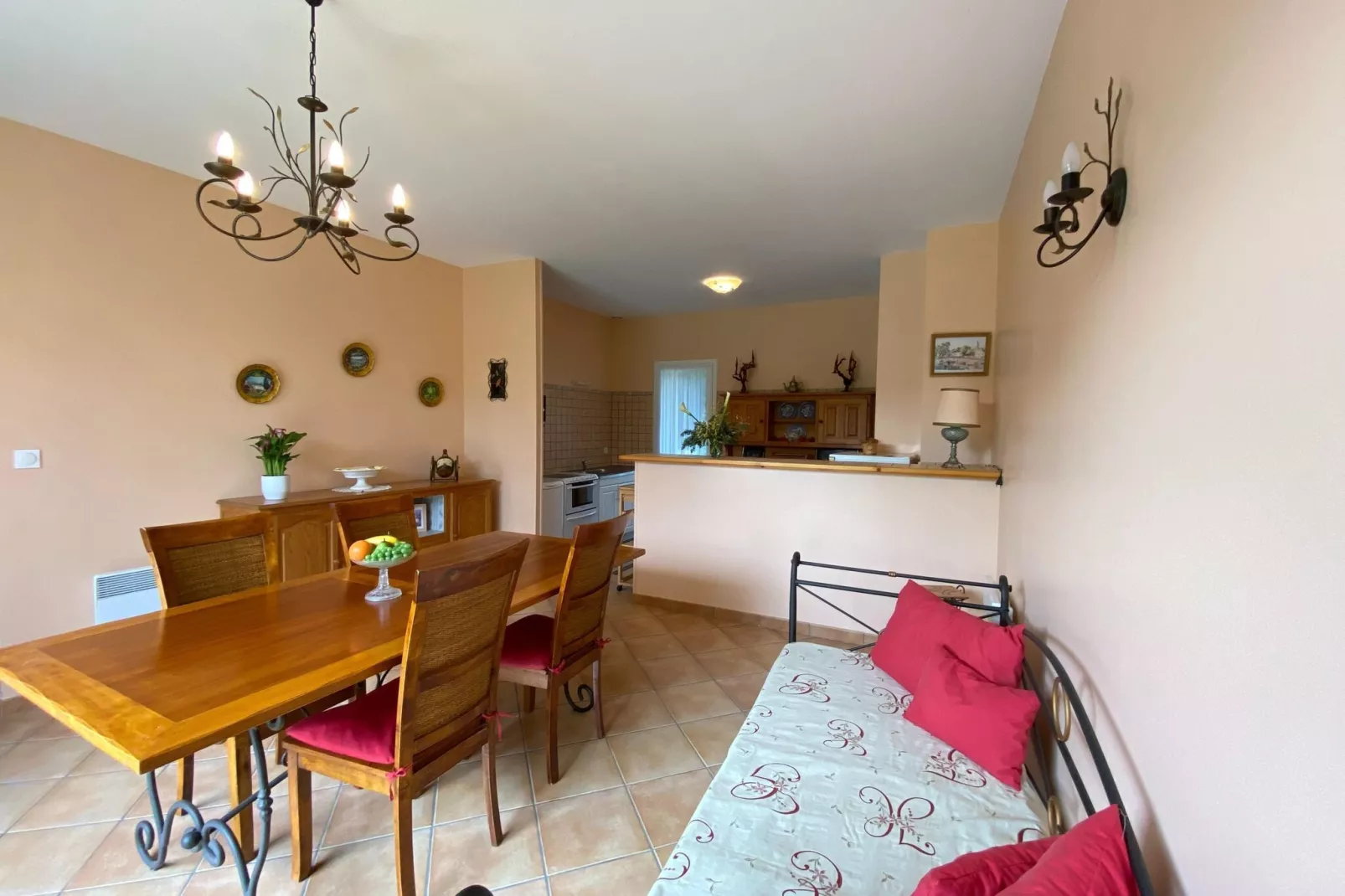 Semi-detached house Talais-Wohnzimmer
