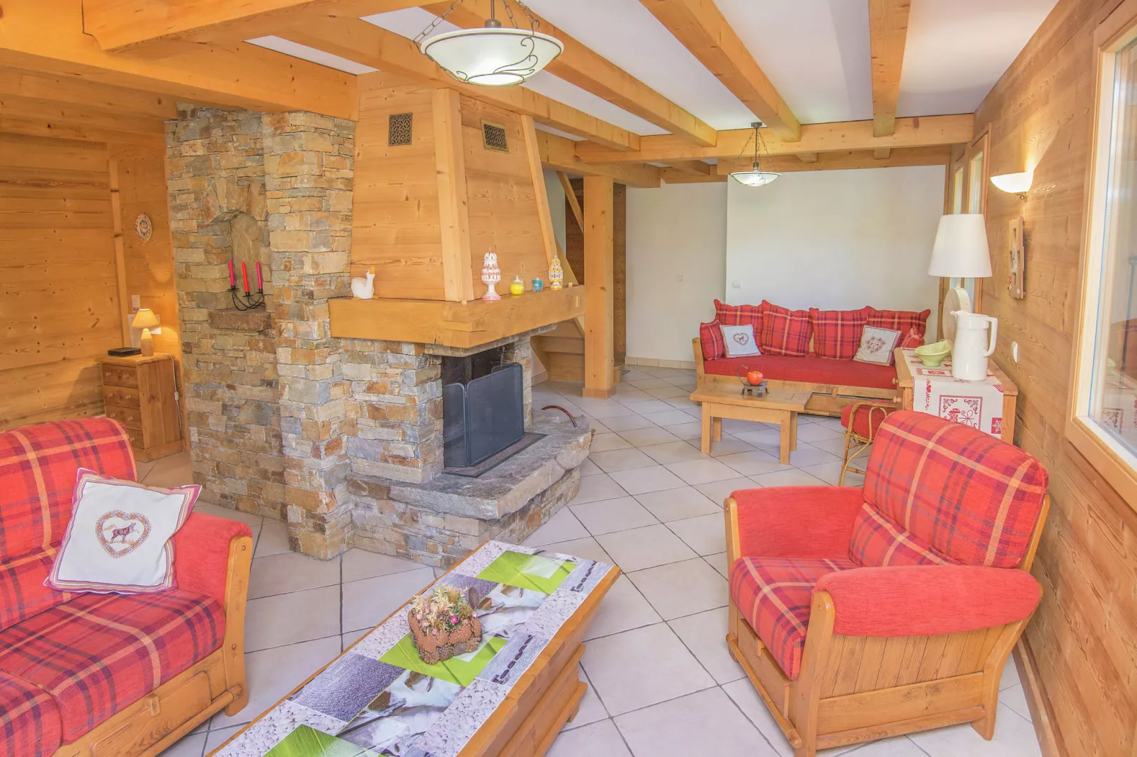 Le Mont Blanc - Les Traces-Living room