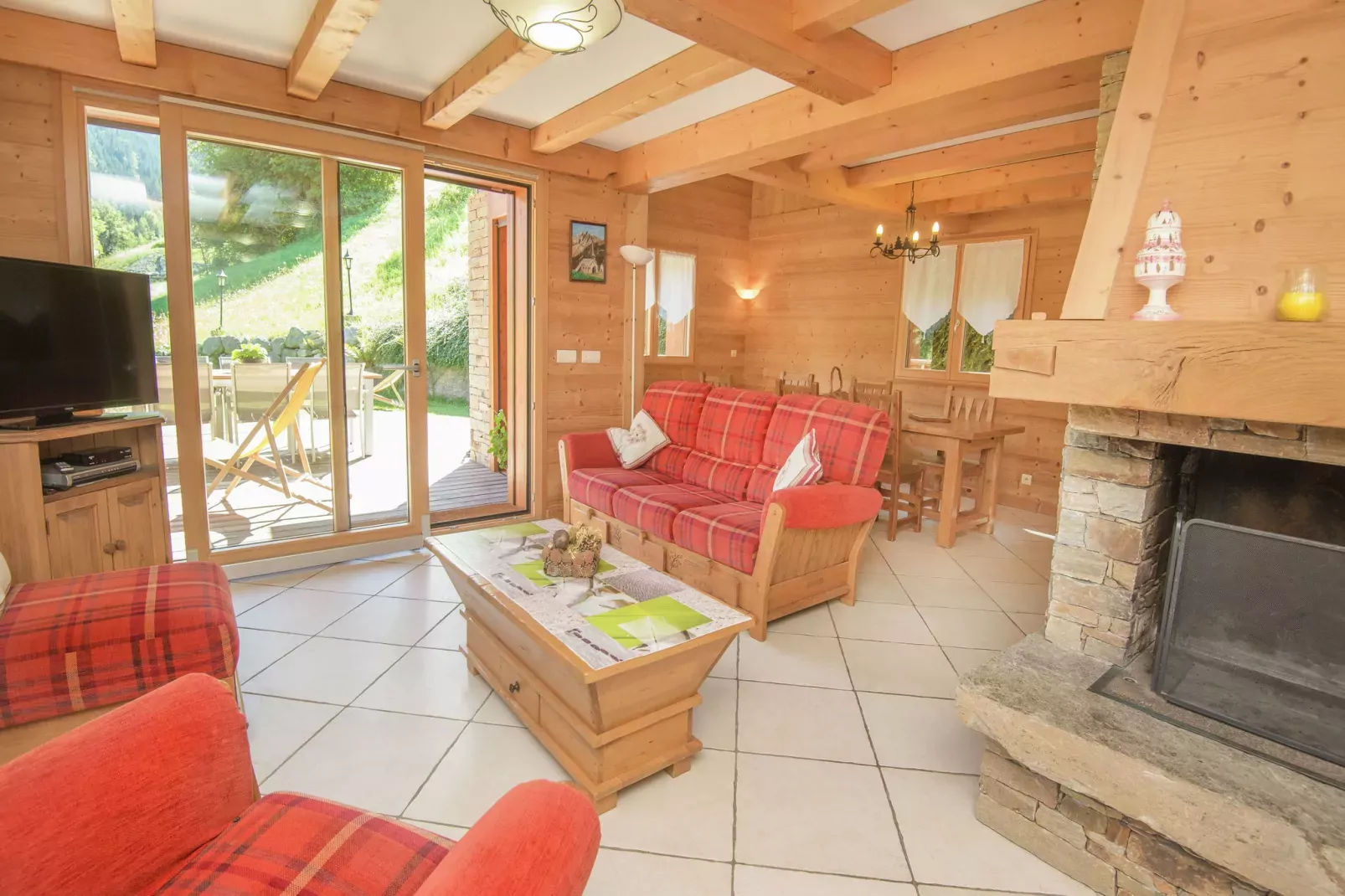 Le Mont Blanc - Les Traces-Living room
