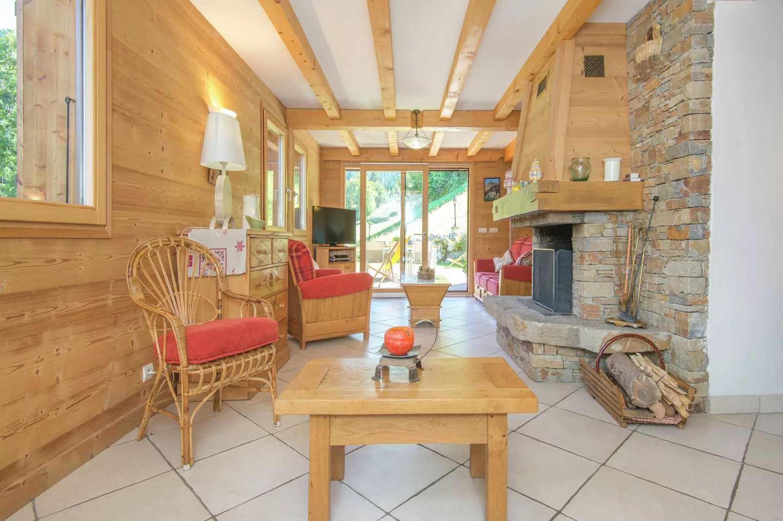 Le Mont Blanc - Les Traces-Living room
