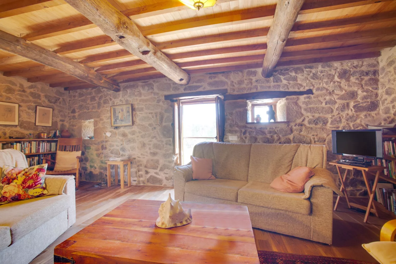 Casas Ribiera Sacra-Living room