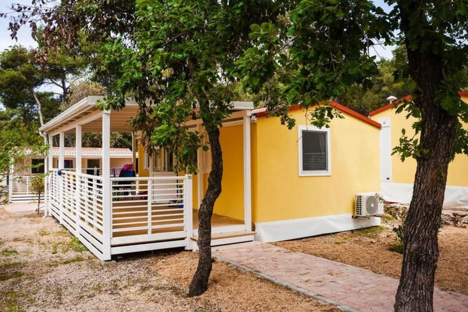 Mobile Homes in Camping Park Soline - Biograd - Type Dalmatia Plus-Exterior summer