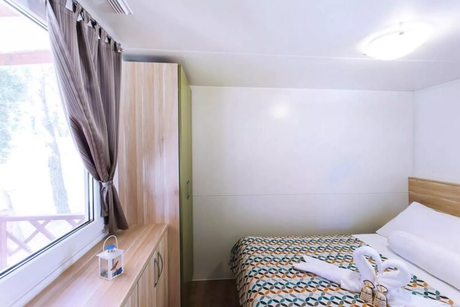 Mobile Homes in Camping Park Soline - Biograd - Type Dalmatia Plus-Bedroom