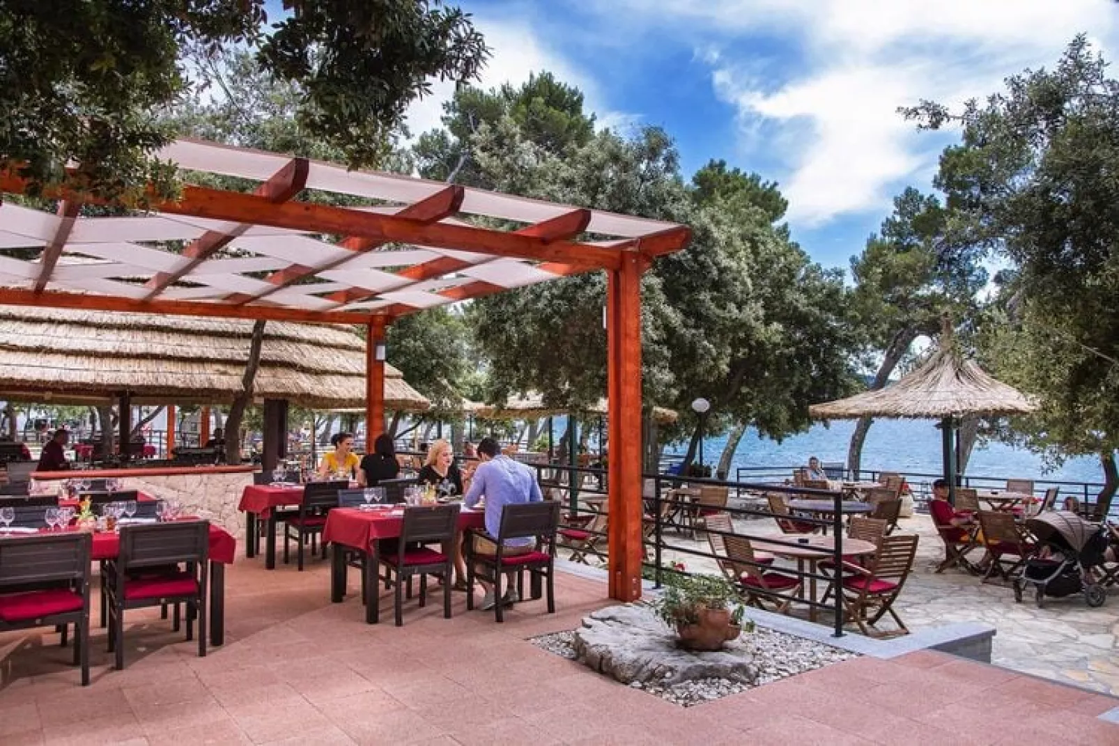 Mobile Homes in Camping Park Soline - Biograd - Type Dalmatia Plus-Terrace