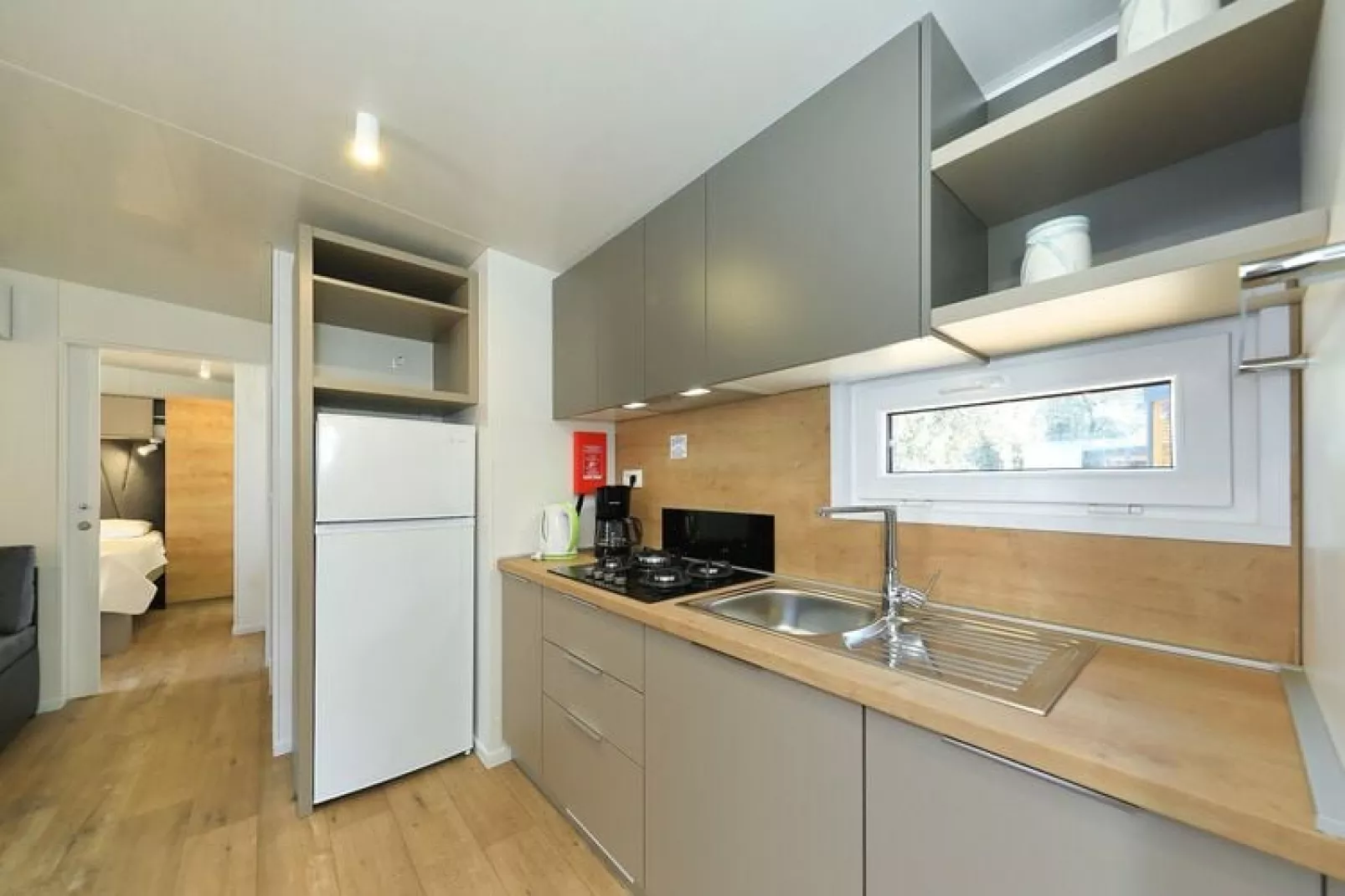 Mobile Homes in Camping Park Soline - Biograd - Type Glamping Family Deluxe-Kitchen