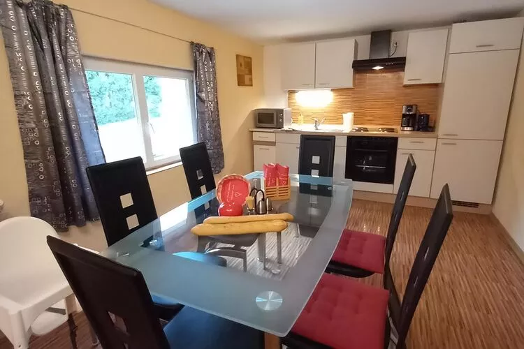 Ferienhaus mit eigener Bar am Bach in Saint Quirin-Kitchen