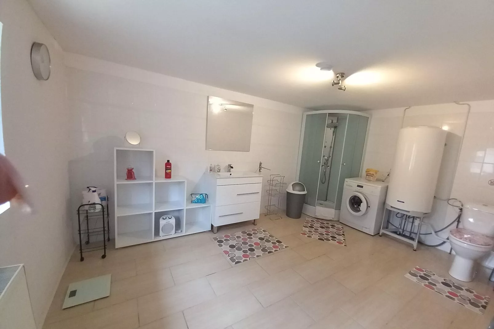 Ferienhaus mit eigener Bar am Bach in Saint Quirin-Bathroom