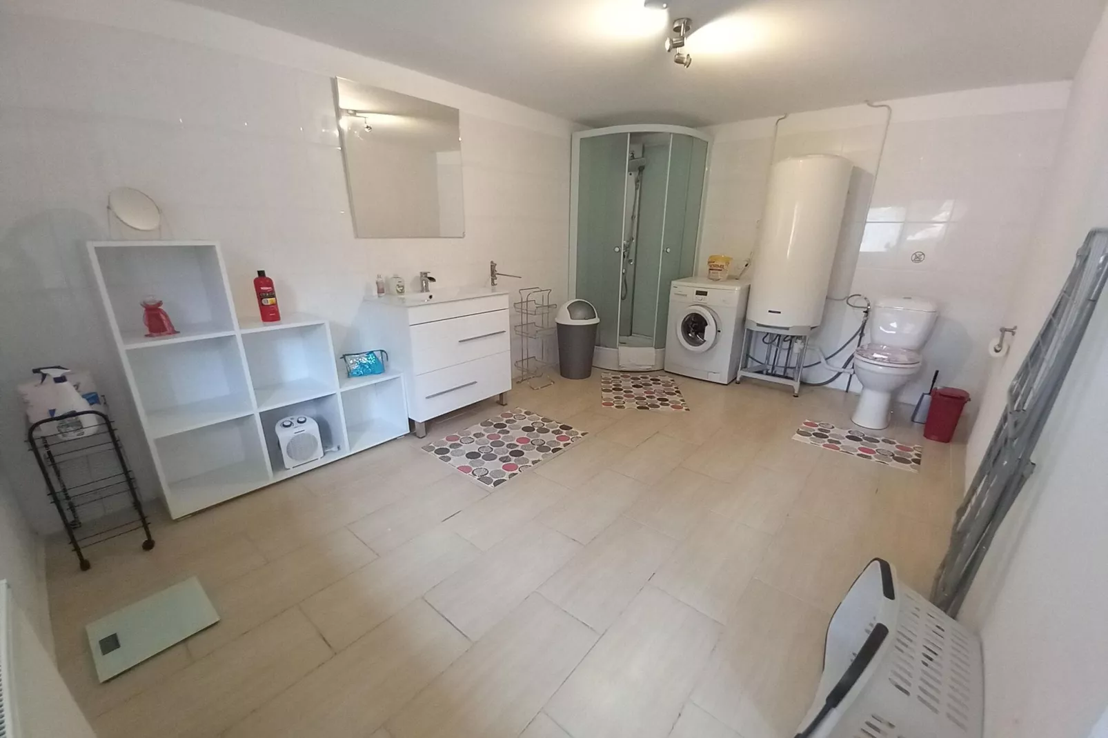 Ferienhaus mit eigener Bar am Bach in Saint Quirin-Bathroom