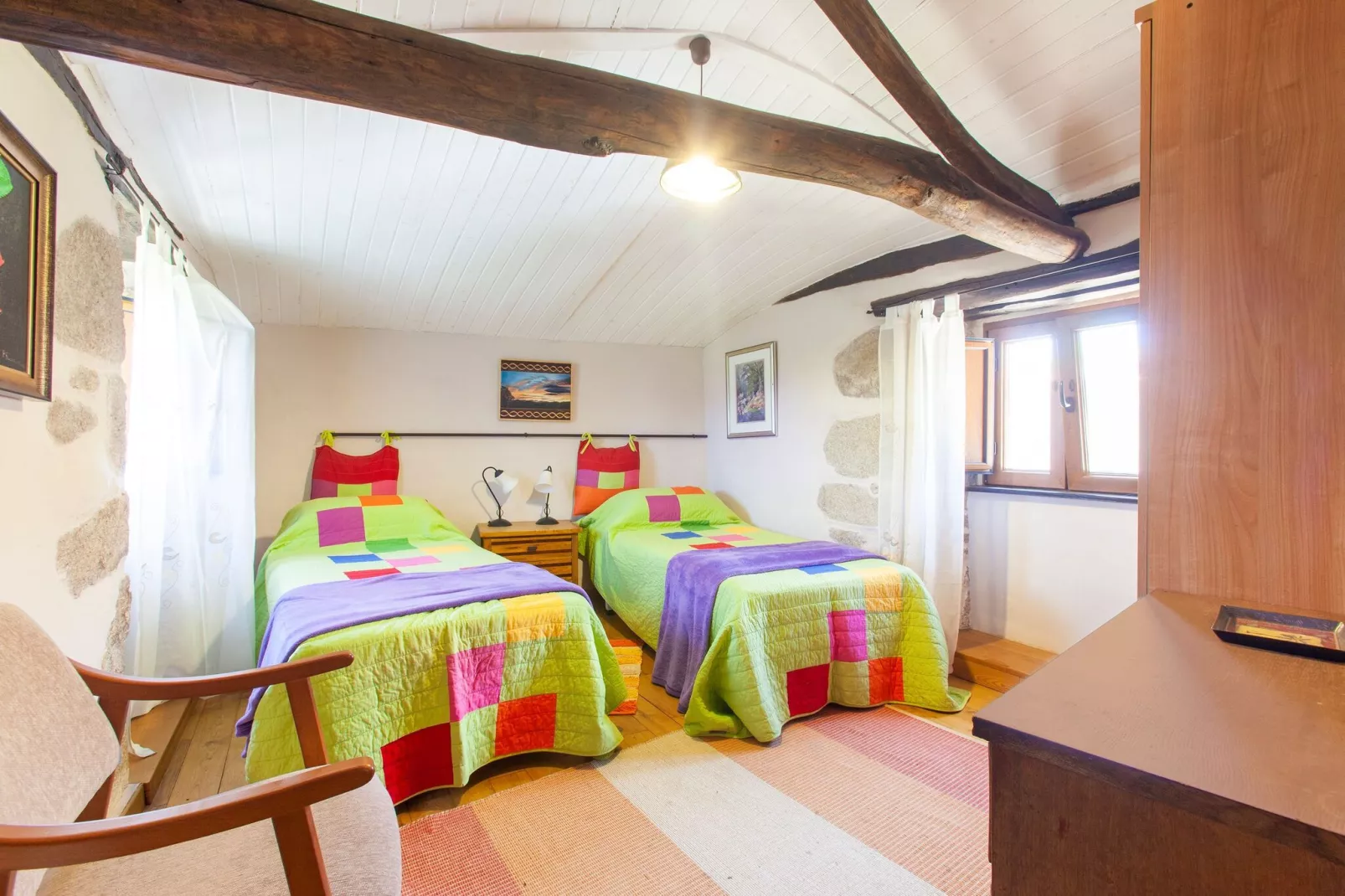 Casas Ribiera Sacra-Bedroom