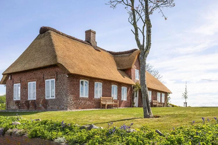 Ferienhaus Reethüs Rosenkranz Aventoft-Exterior summer