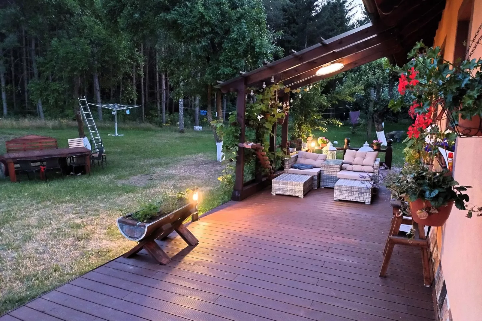 Pensjonat w lesie-Balcon-terrasse