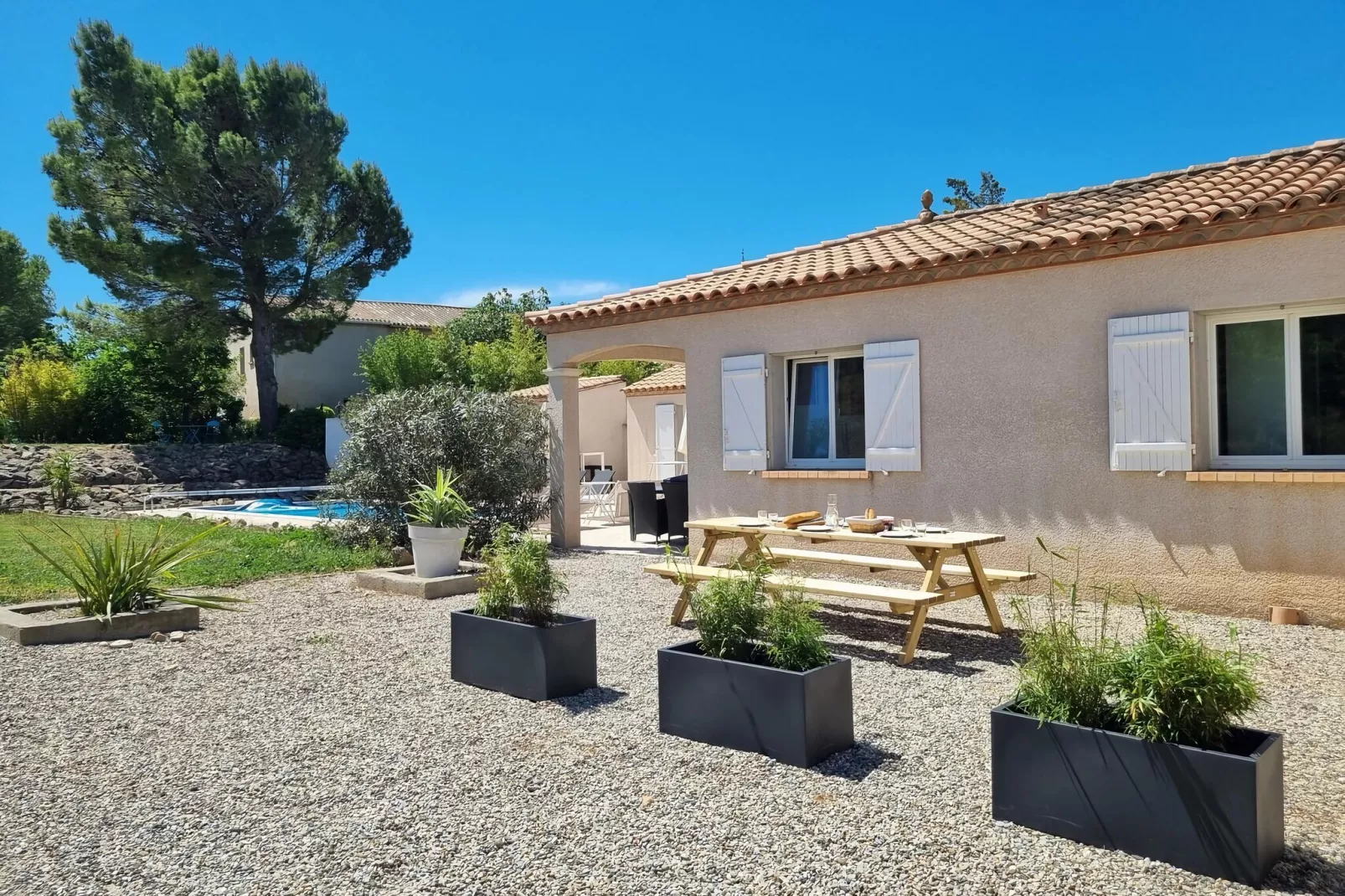 Villa Le Vigne du Paradis-Exterior summer