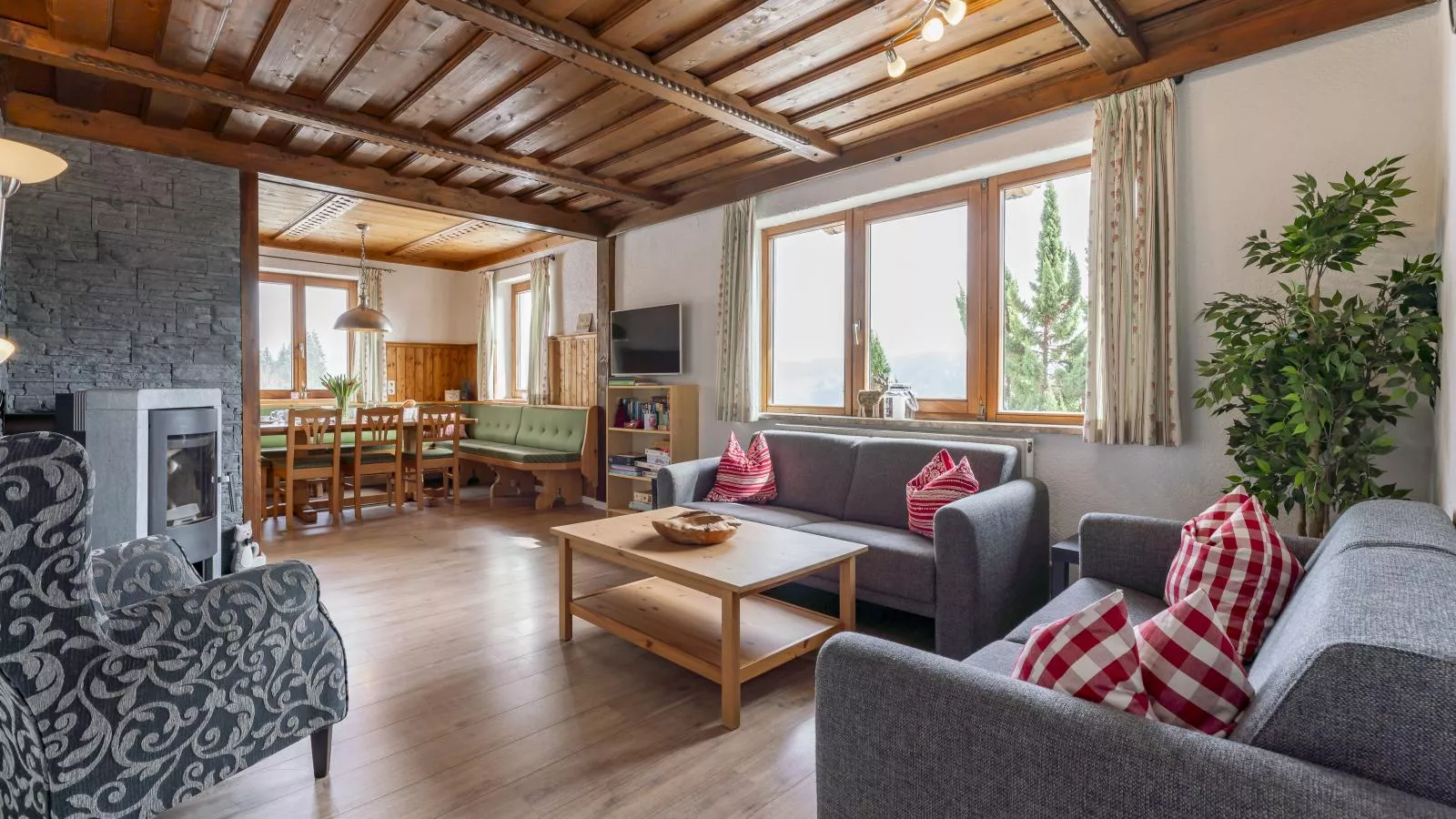 Chalet Kristall I-Living room