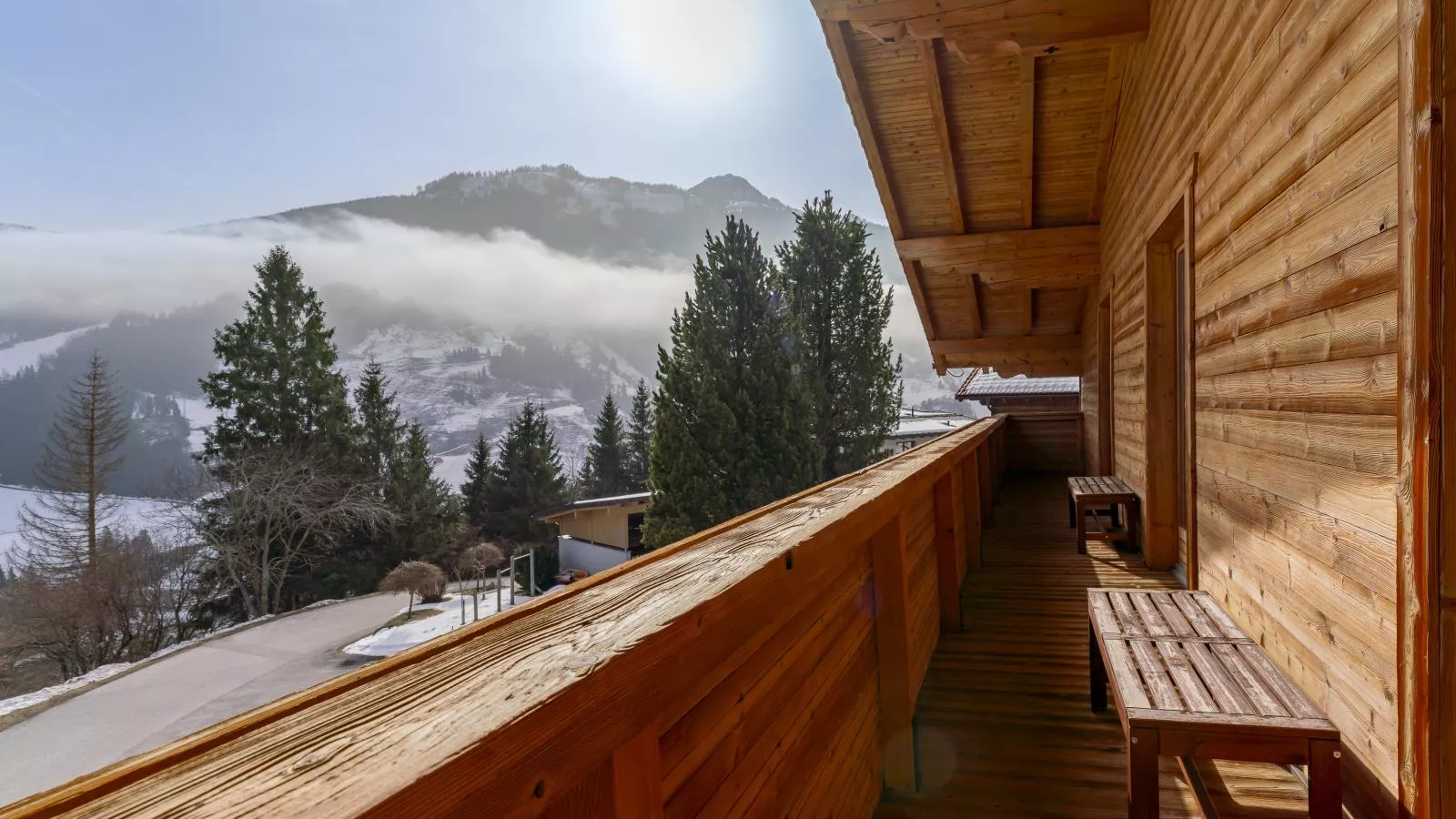 Chalet Kristall I-Terrace balcony