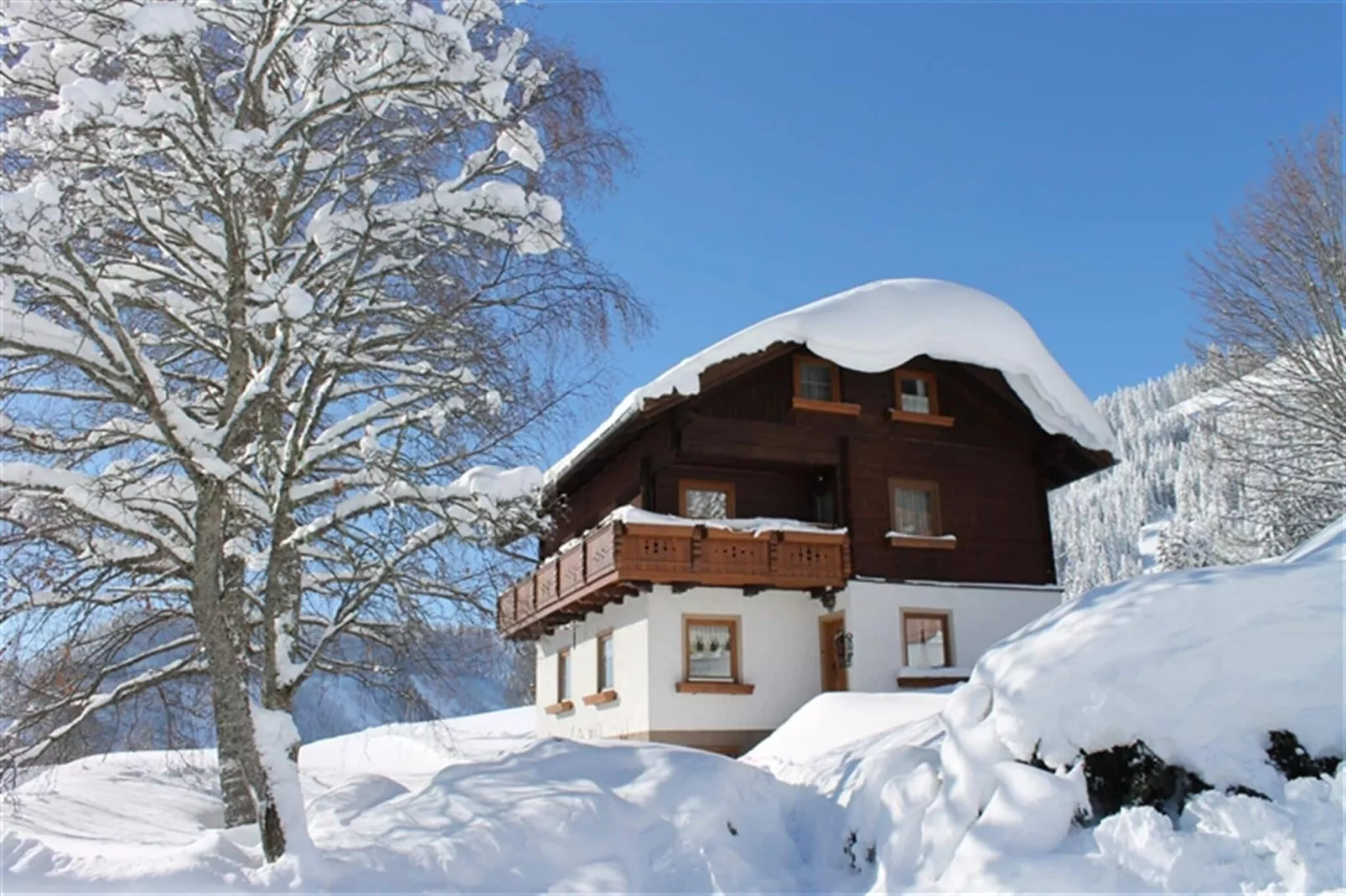 Ferienhaus Dachsteinheim-Exterior winter