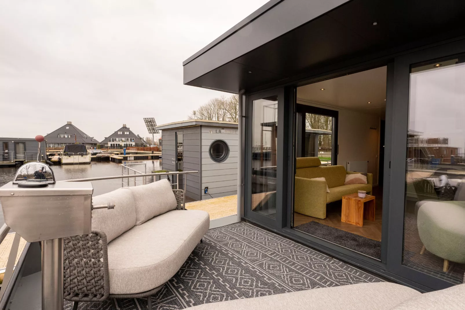 Houseboat - Paviljoenwei 4  Sneek Offingawier 'Boatique Sneek'-Terrace balcony